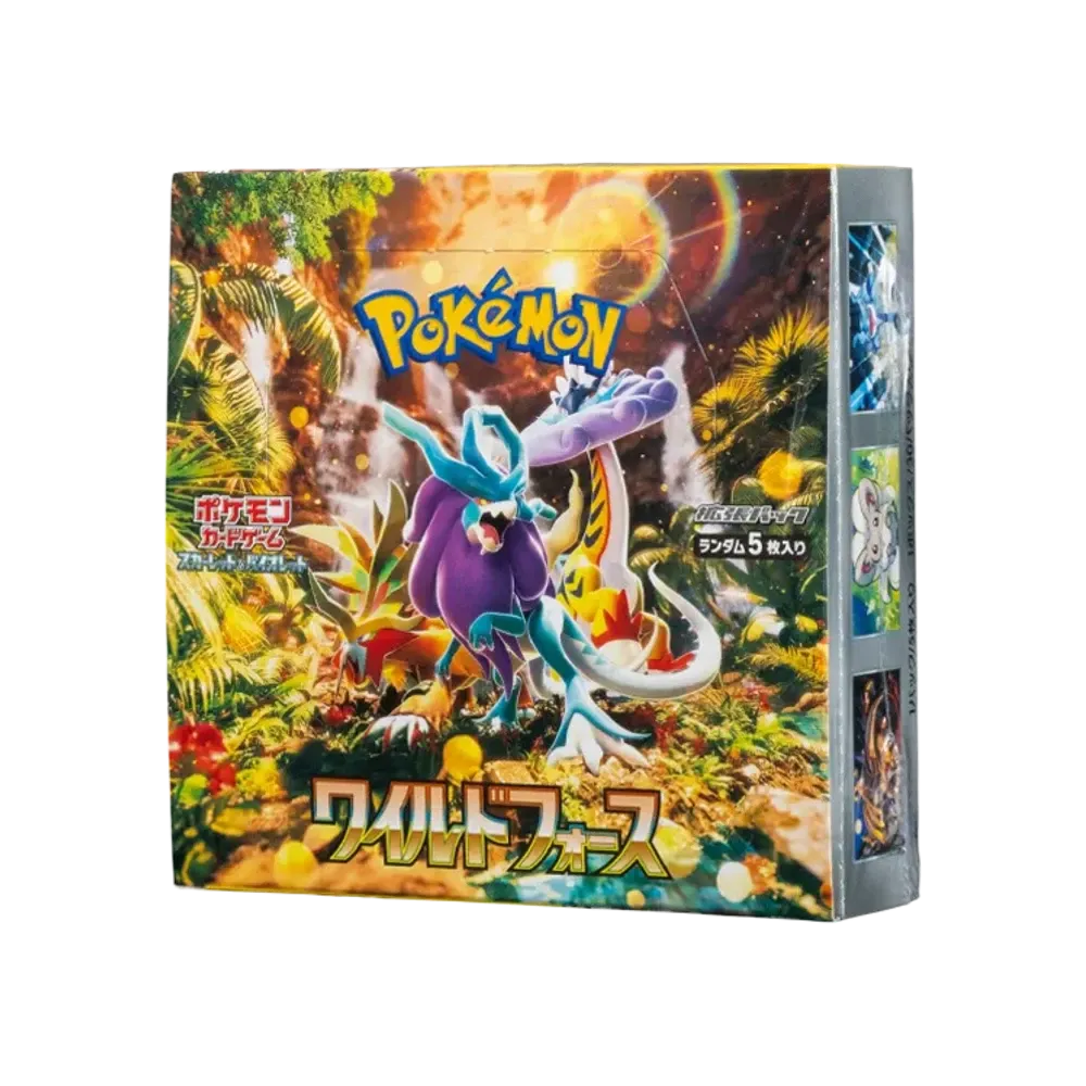 【For pricing, please contact us via Instagram DM】 SV5K Pokémon TCG: Scarlet & Violet Expansion Pack "Wild Force" Box (Wild)