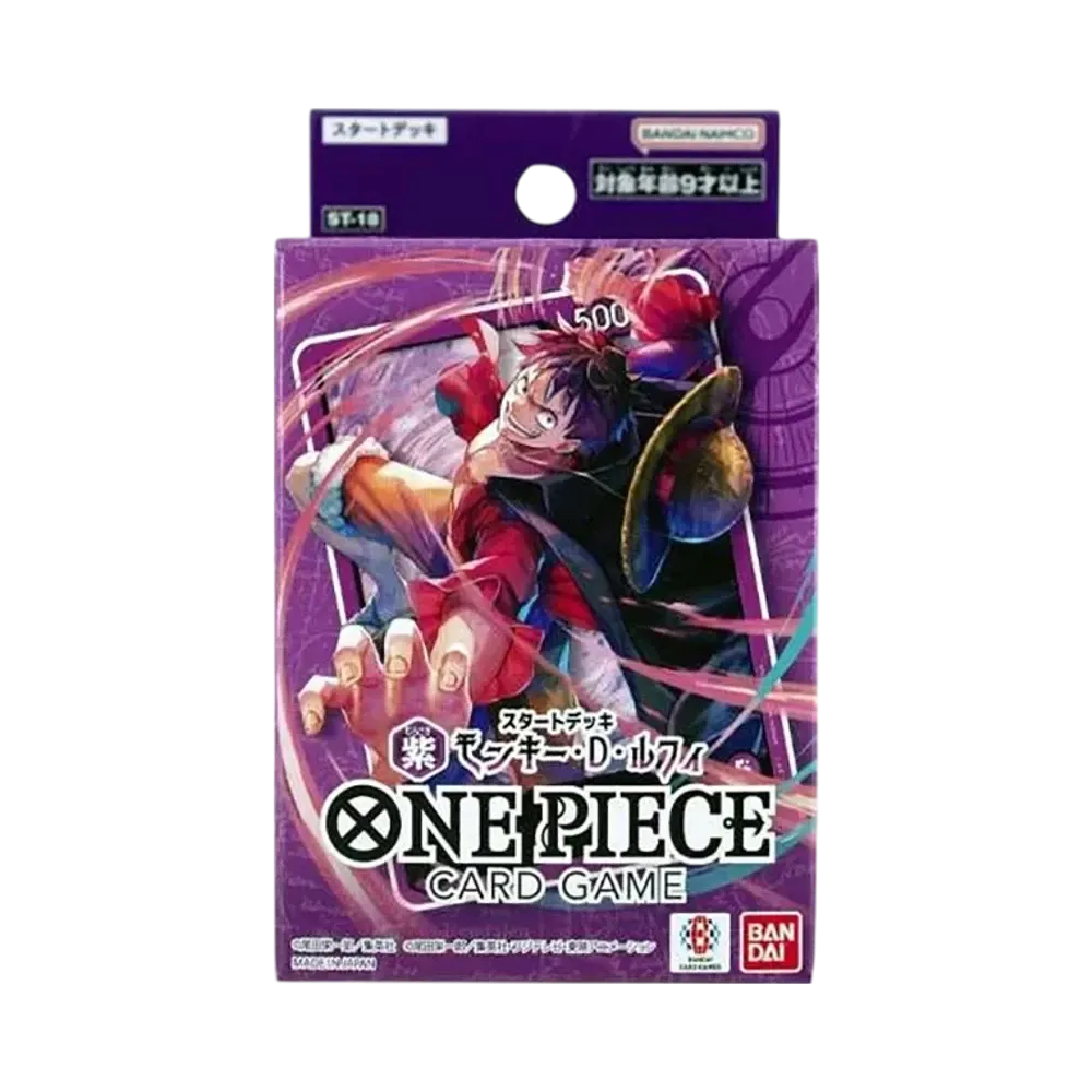 【ST-18】 ONE PIECE Card Game Mazzo Iniziale Scimmia Viola D. Luffy