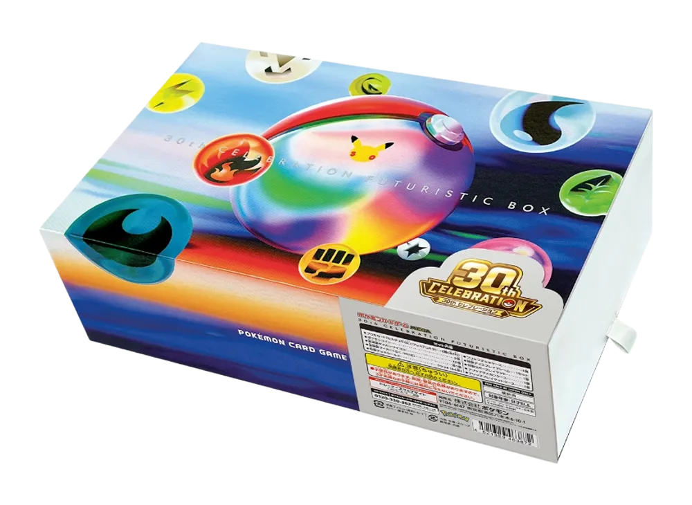 Pokemon Card GameMEGA Special Set "30th Anniversary Celebration Futuristic Box"