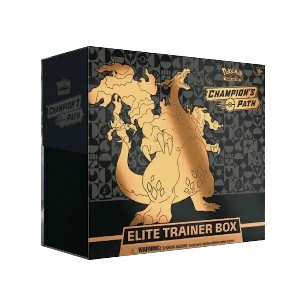 【CPP0ETB】 Pokémon-Sammelkartenspiel (englische Version) Schwert & Schild – Champion's Path – Top-Trainer-Box