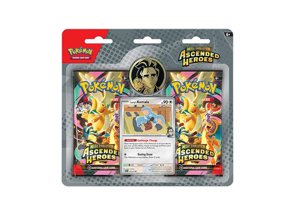 【For pricing, please contact us via Instagram DM】 ASC Pokémon TCG: Mega Evolution (English Version)Mega Evolution"Ascended Heroes Collection Larry"