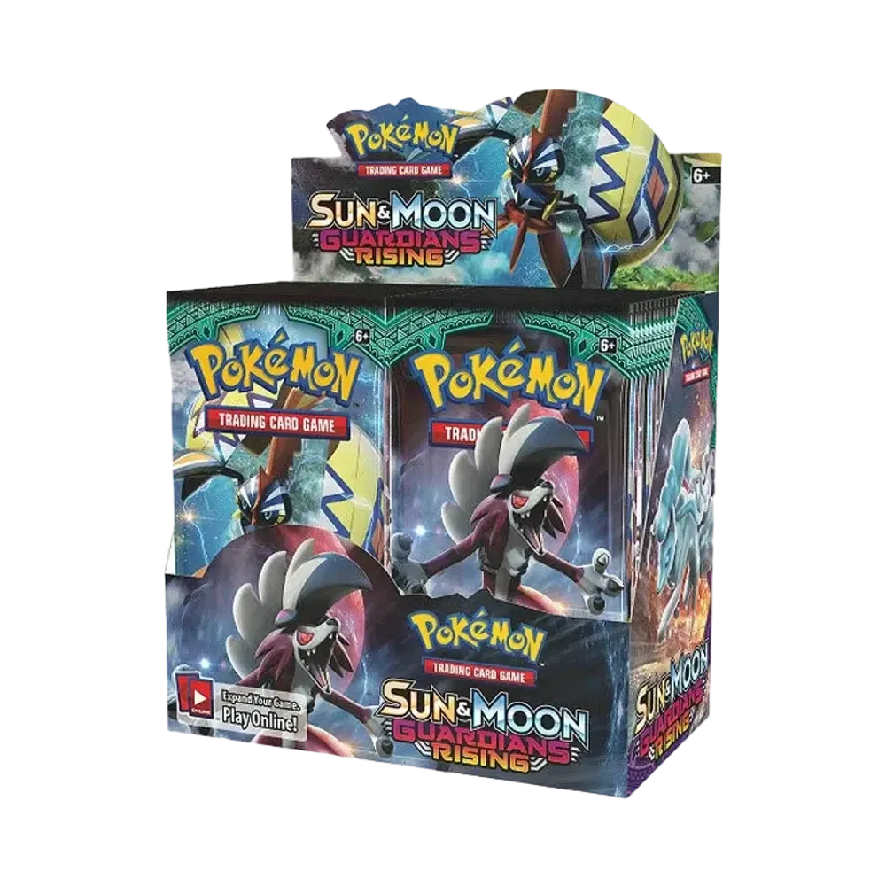 【For pricing, please contact us via Instagram DM】 GUR Pokémon TCG (English Version) Sun & Moon Guardians Rising Booster Display Box