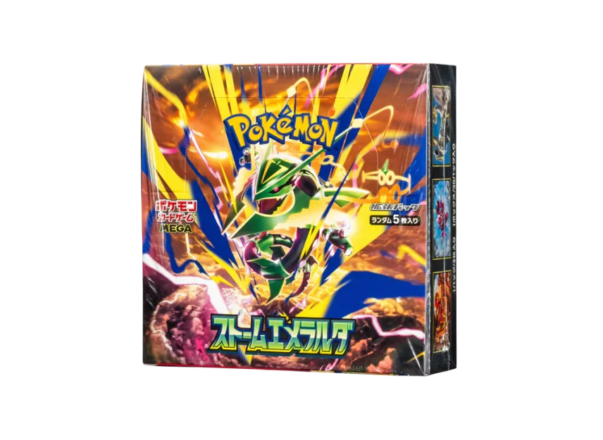 Pokémon Trading Card Game MEGA Expansion Pack "Storm Emeralda" Box pkmn0tcg0M6