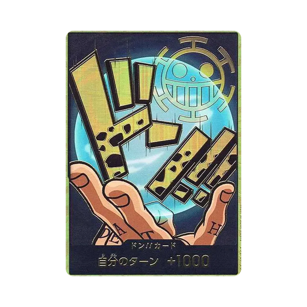 【PSA10】 DON!!-Karte: Trafalgar Law Super Parallel (Premium-Booster „ONE PIECE CARD THE BEST“