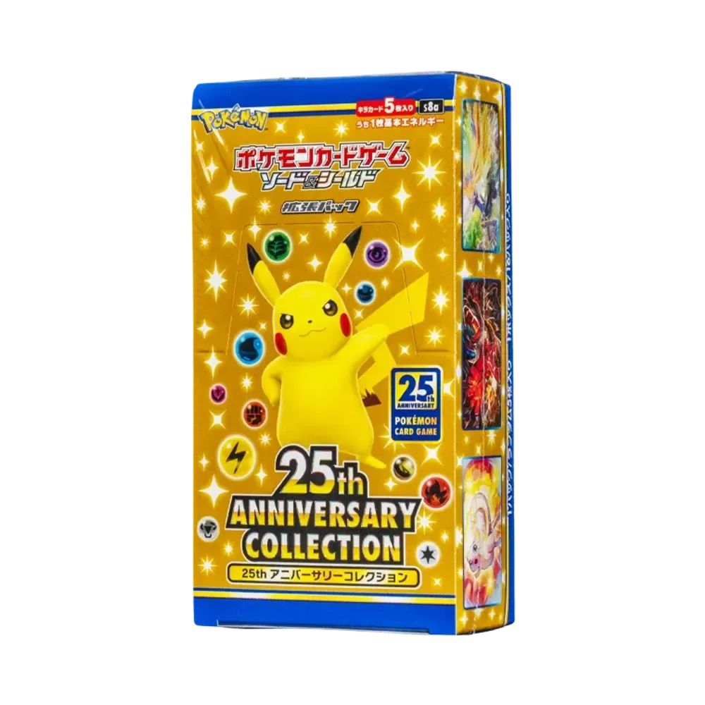 【S8a】 Pokémon TCG: Scudo e Spada – Box della Collezione 25° Anniversario dell’Espansione
