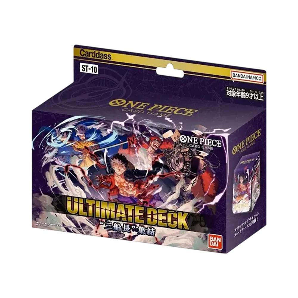 【For pricing, please contact us via Instagram DM】 ST-10 ONE PIECE Card Game Ultimate Deck""Three Captains"Assembly"