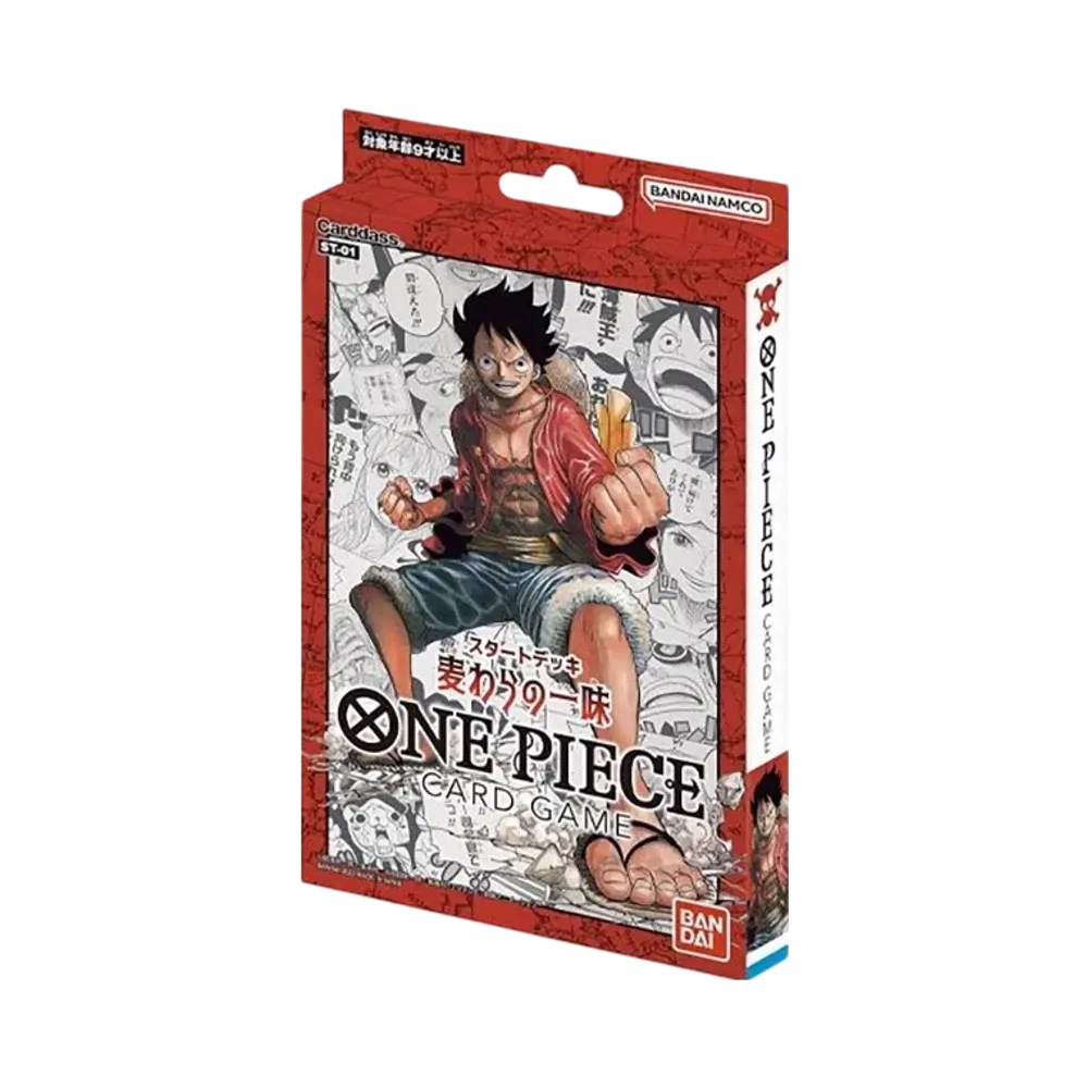 【For pricing, please contact us via Instagram DM】 ST-01 ONE PIECE Card Game Starter Deck"Straw Hat Crew"
