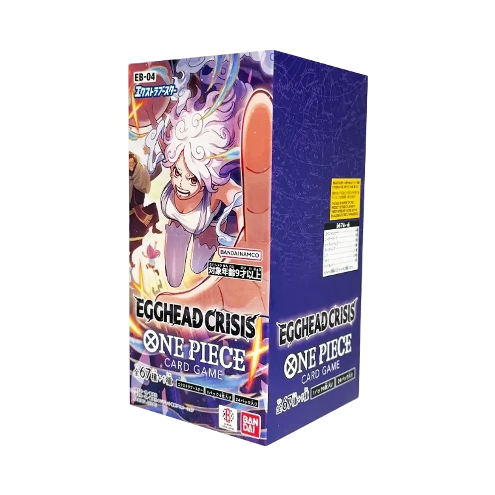 【EB-04】 ONE PIECE Card Game Scatola di espansione extra Egghead Crisis