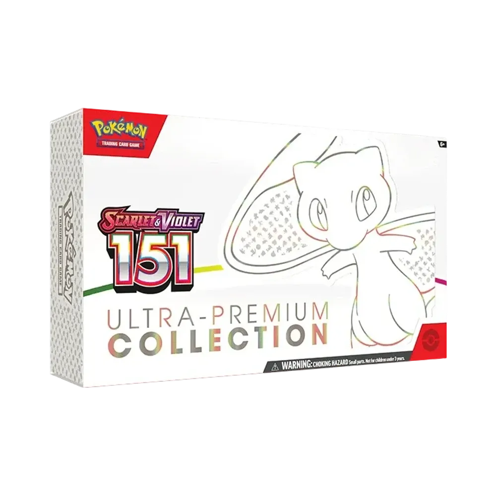 【For pricing, please contact us via Instagram DM】 MEW Pokémon TCG (English Version)Scarlet & Violet 151 Ultra-Premium Collection