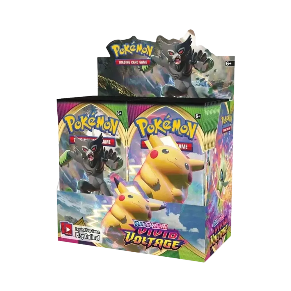 【For pricing, please contact us via Instagram DM】 VIV Pokémon TCG (English Version) Sword & Shield Vivid Voltage Booster Display Box