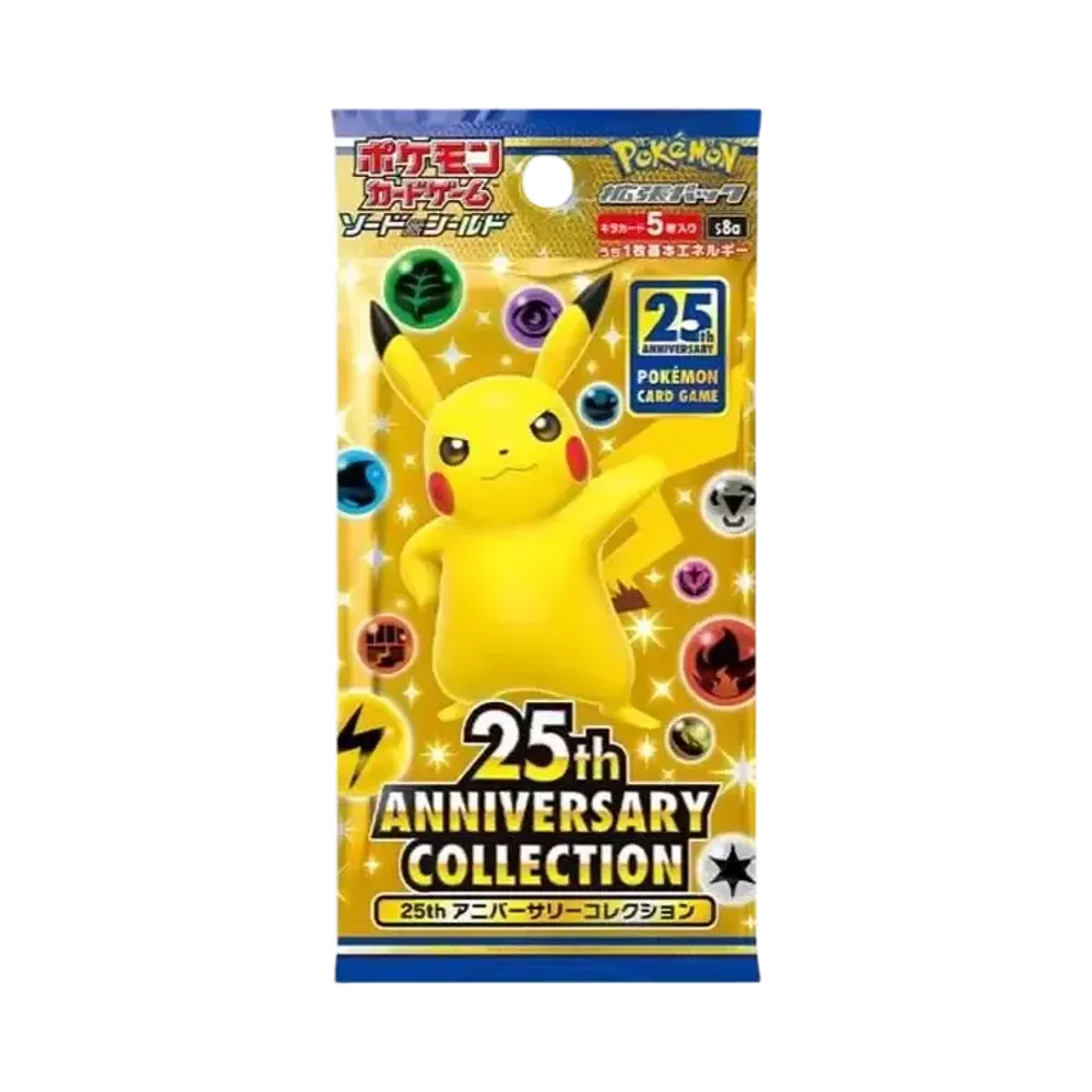 【S8a】 Pokémon TCG: Sword & Shield Expansion Pack 25th Anniversary Collection Pack