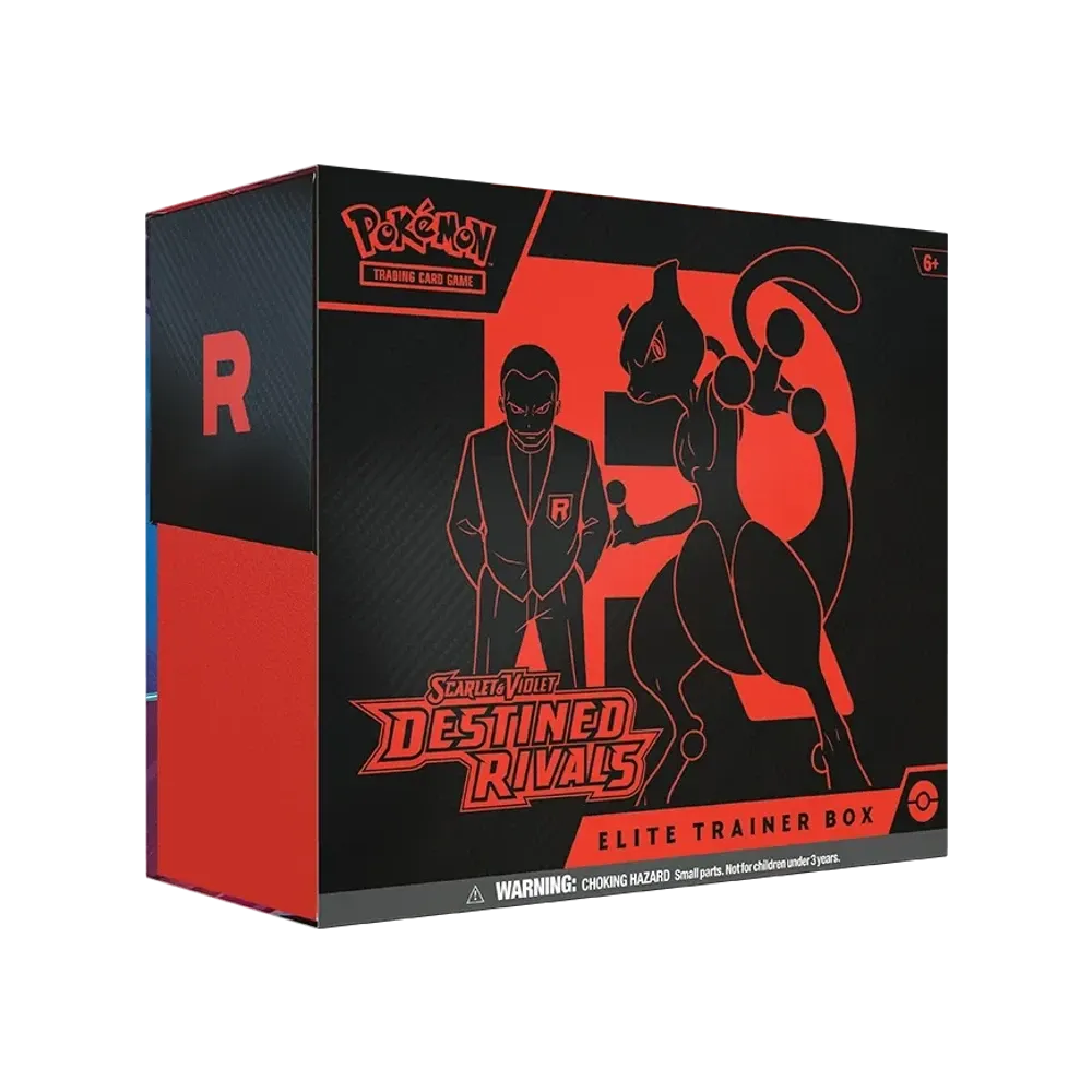 【For pricing, please contact us via Instagram DM】 DSR Pokémon TCG (English Version)Scarlet & Violet Destined Rivals Elite Trainer Box