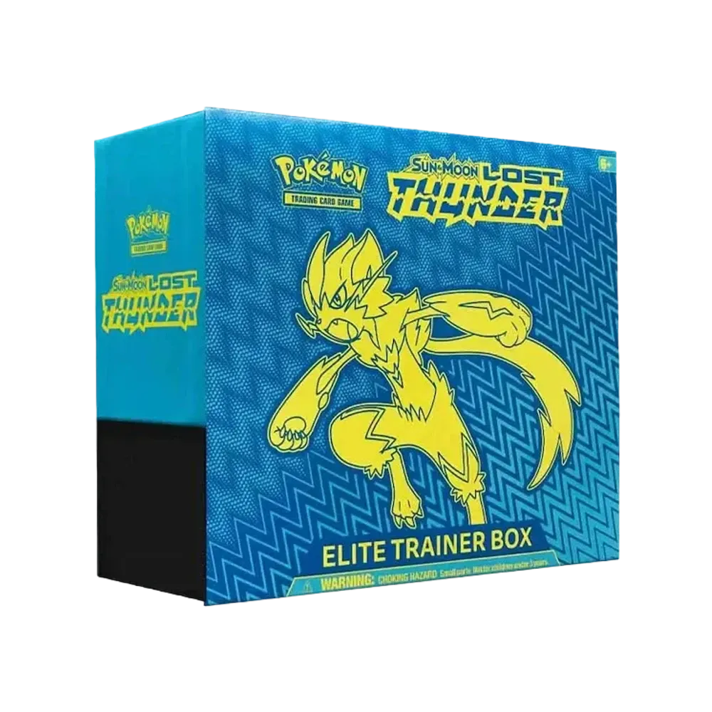【For pricing, please contact us via Instagram DM】 LOT Pokémon TCG (English Version) Sun & Moon Lost Thunder Elite Trainer Box