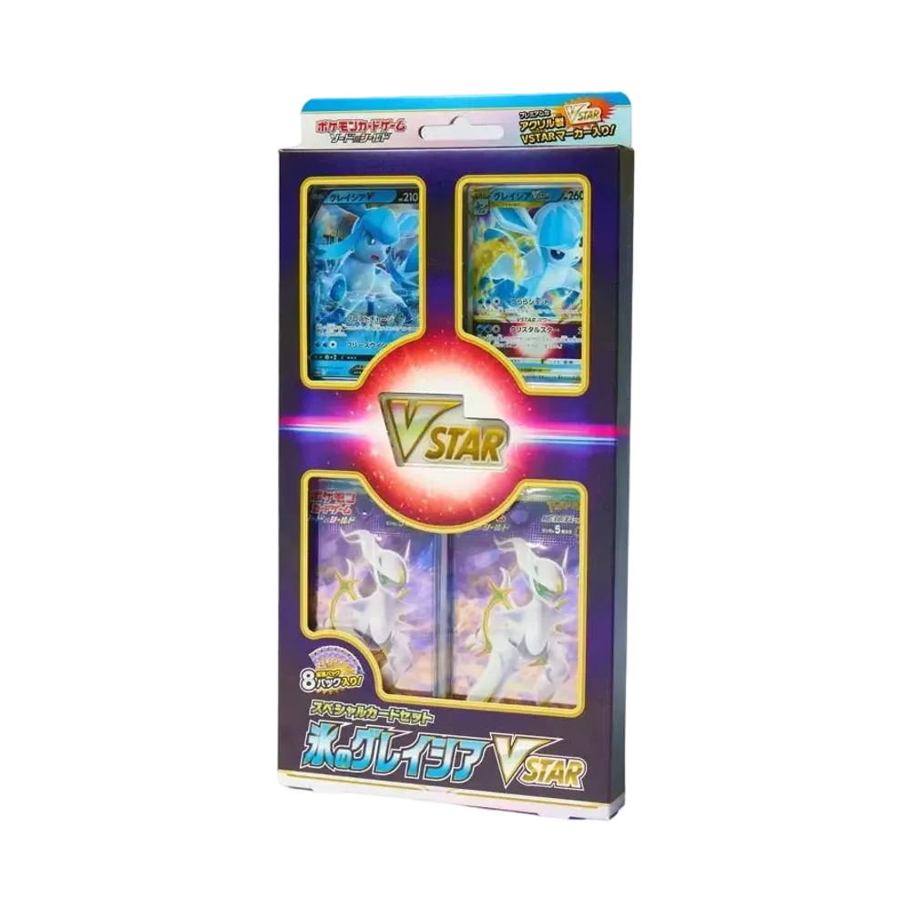 【For pricing, please contact us via Instagram DM】 Pokémon TCG: Sword & Shield Special Card Set Ice Glaceon VSTAR