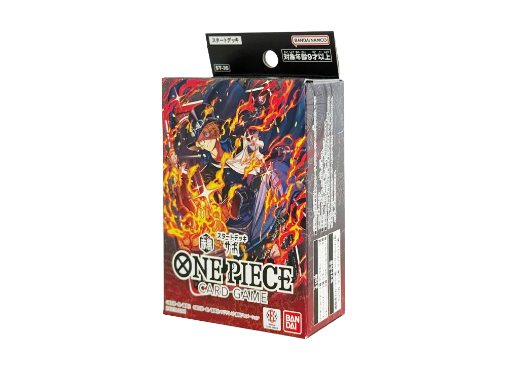 ONE PIECE Card Game Starter DeckRed/Black Sabo ST-35