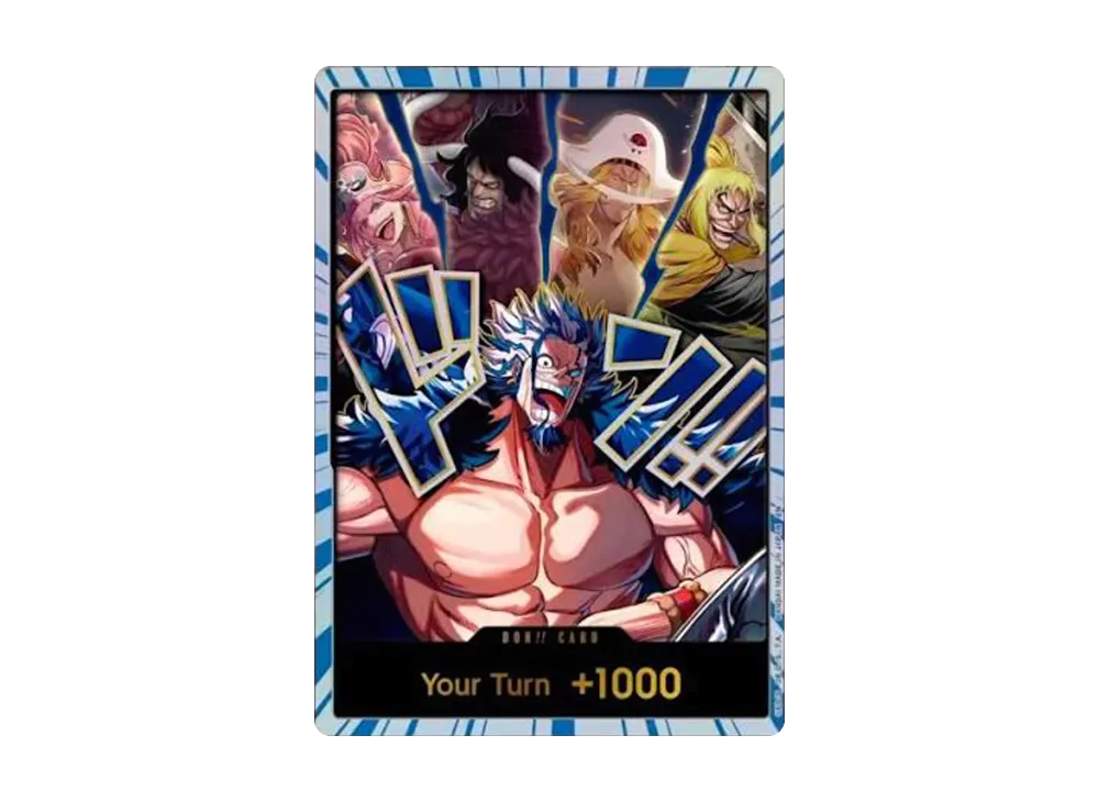 【Raw】 DON!!‼Card :Gold Stamp (Rocks Pirates)(Booster PackTHE WORLD'S STRONGEST WARRIORS)