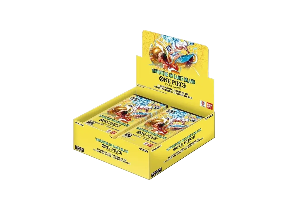 【For pricing, please contact us via Instagram DM】 OP-15 / EB-04 ONE PIECE Card Game Booster Pack"Adventure on God's Island"English Version Box