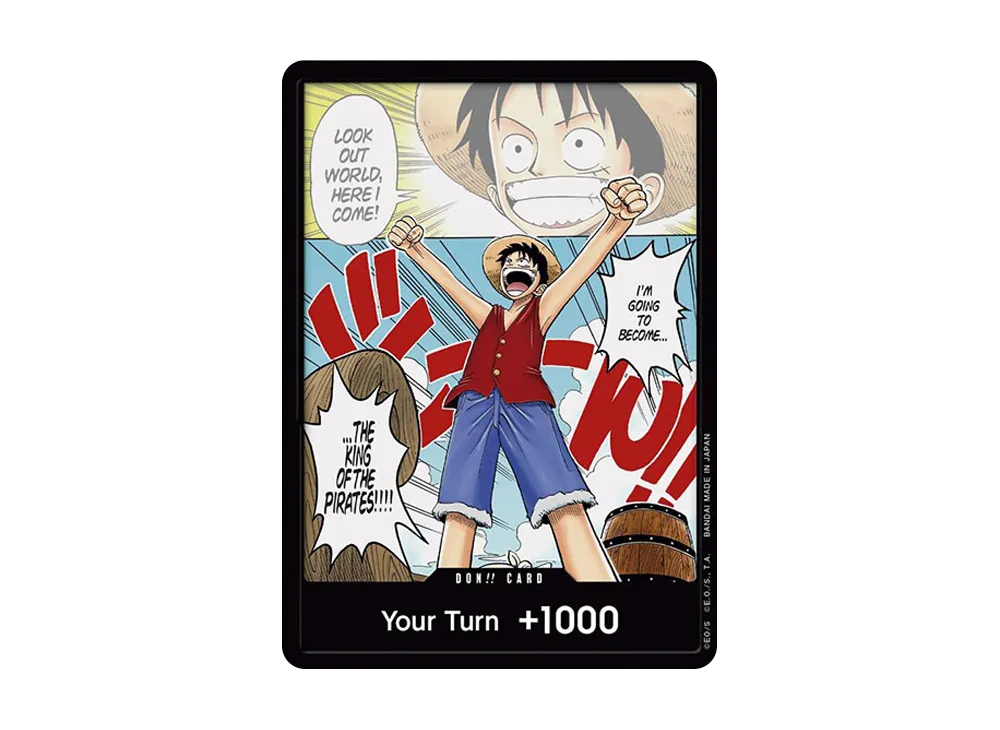 【PSA10】 DON!! Card : Monkey.D.Luffy English Version (Booster Pack OP-01 "ROMANCE DAWN"