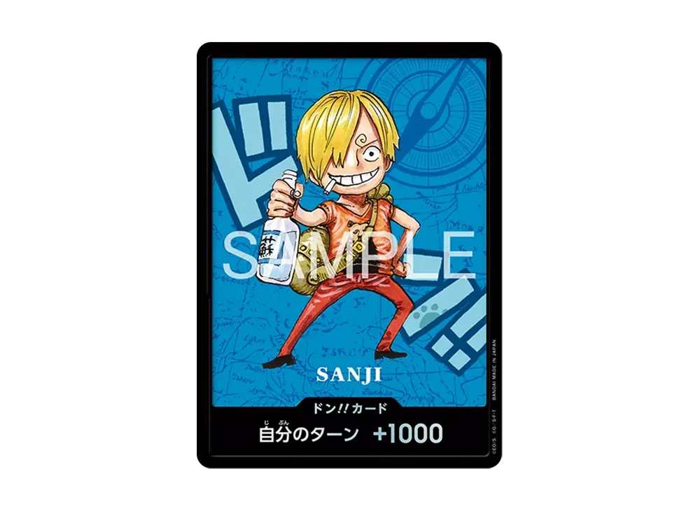 【Raw】 DON!! Card : Sanji (Premium Card Collection"KumamotoSpecial