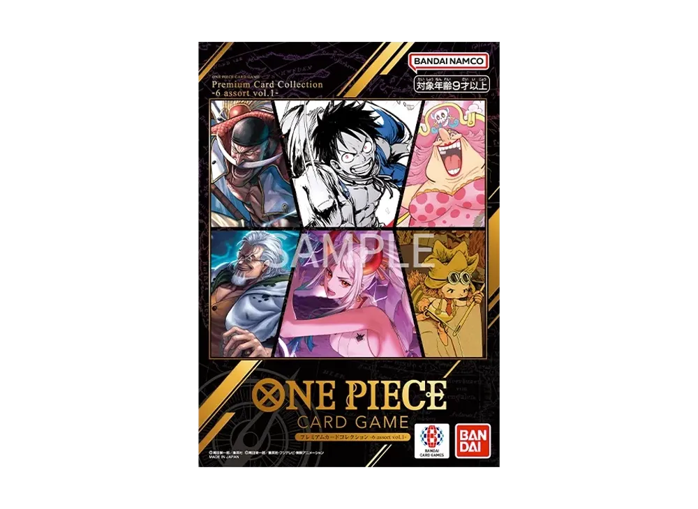 ONE PIECE Card Game Premium Card Collection 6 Assortment vol.1 PCC-6A-1