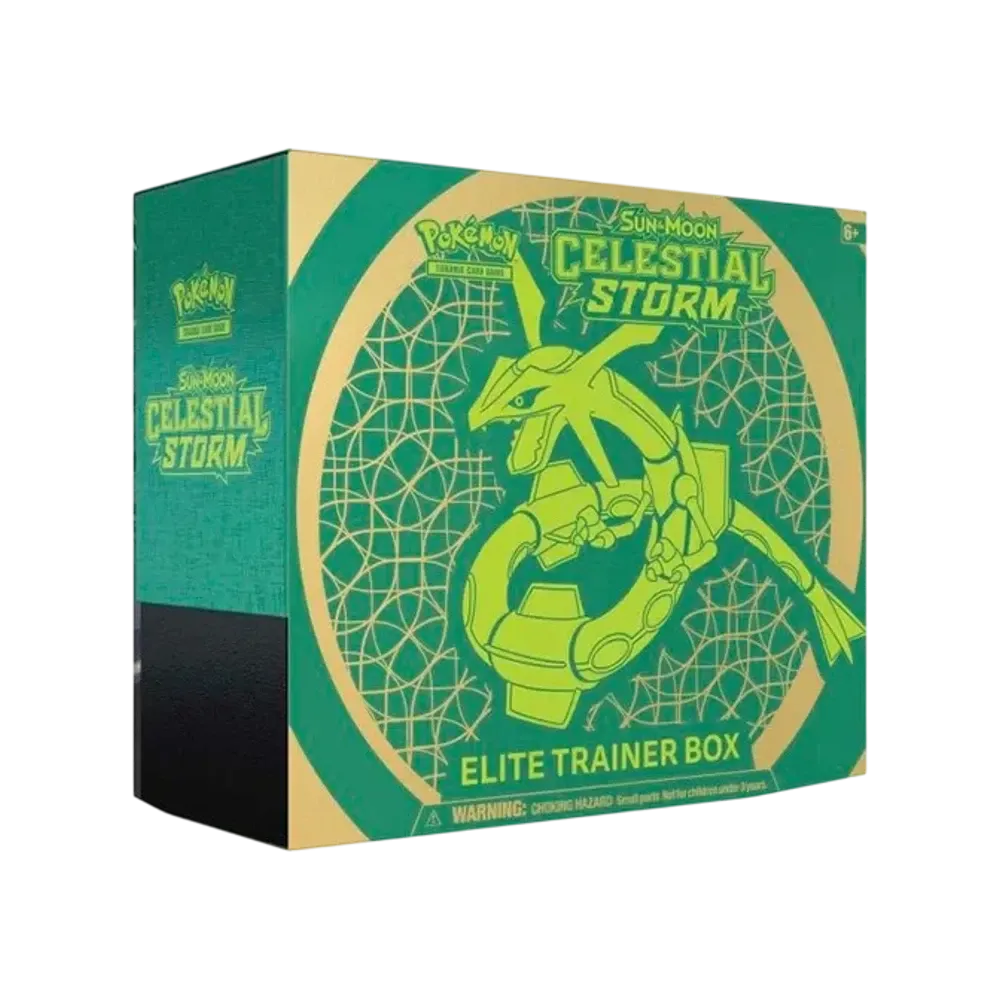 【For pricing, please contact us via Instagram DM】 SM Pokémon TCG (English Version)Sun & Moon Celestial Storm Elite Trainer Box