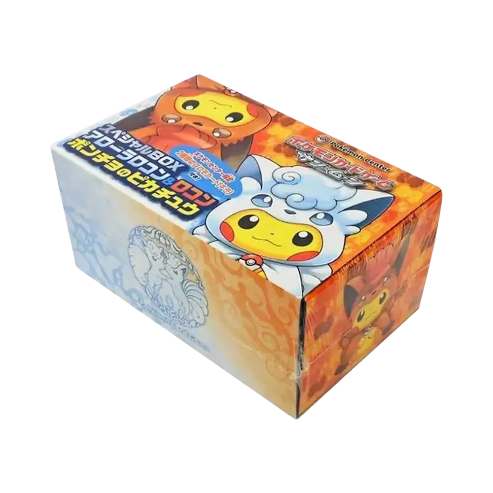 Pokémon TCG: Sun & Moon Special Box Alolan Vulpix&VulpixPoncho0Wearing Pikachu
