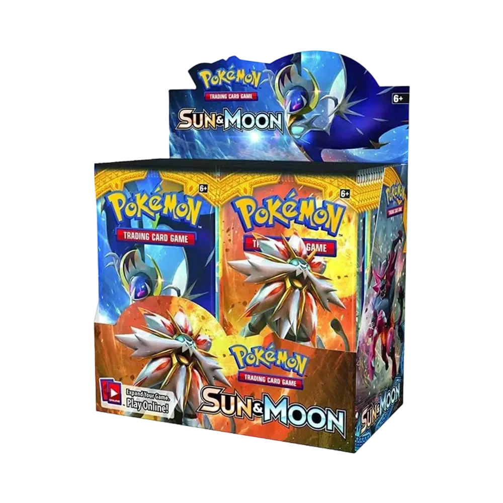 【For pricing, please contact us via Instagram DM】 SUM Pokémon TCG (English Version) Sun & Moon Booster Display Box
