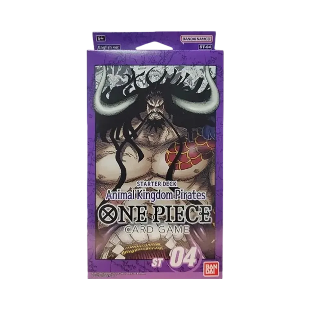 【For pricing, please contact us via Instagram DM】 ST-04 ONE PIECE Card Game Starter Deck"Animal Kingdom Pirates" English Version