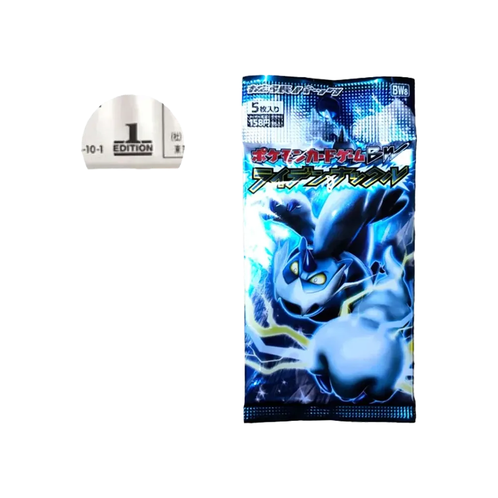 【BW80N】 Pokémon TCG: Black & White Expansion Pack Thunder Knuckle 1ED Pack