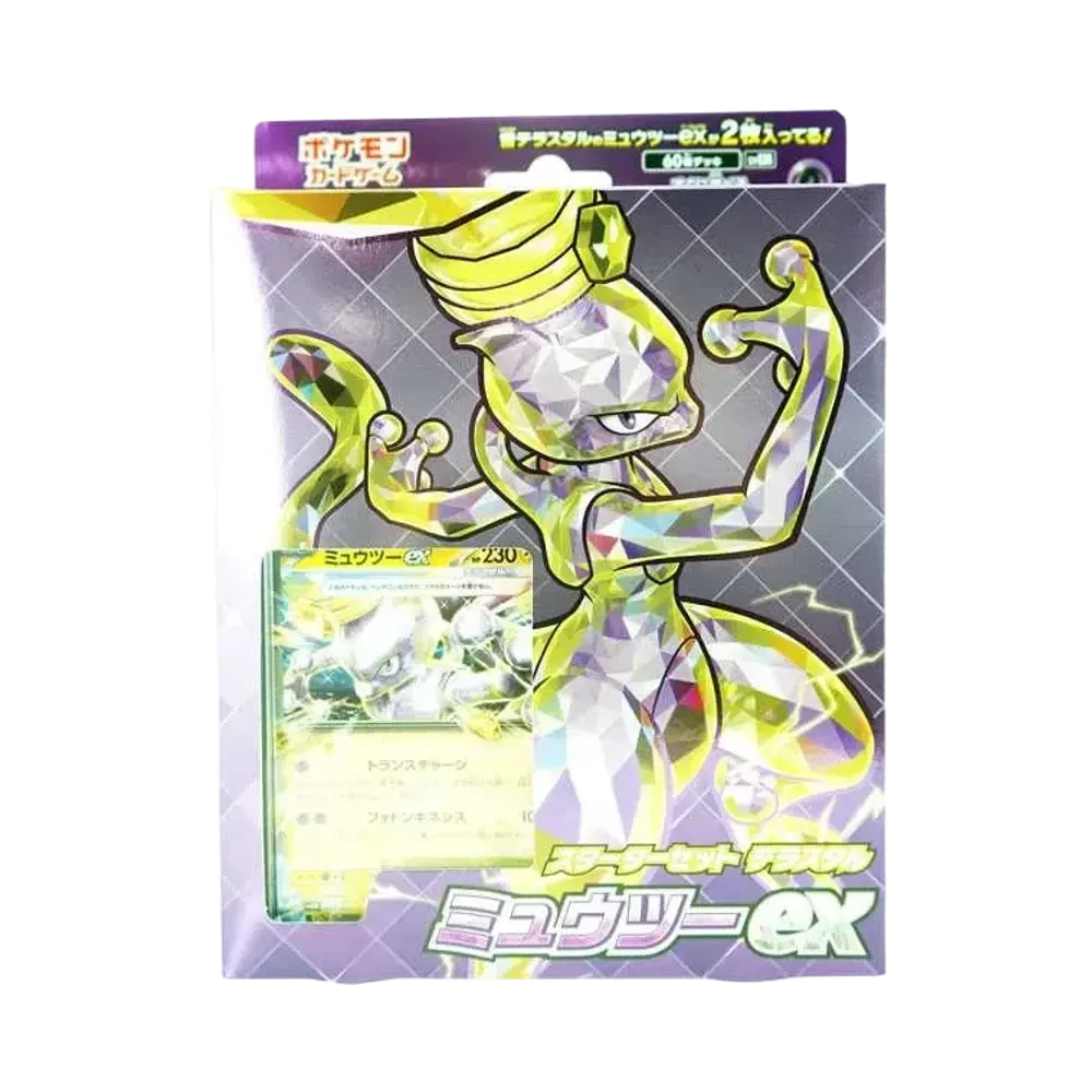 【SVEM】 Pokémon TCG: Scarlet & Violet Starter Set Tera Mewtwo ex