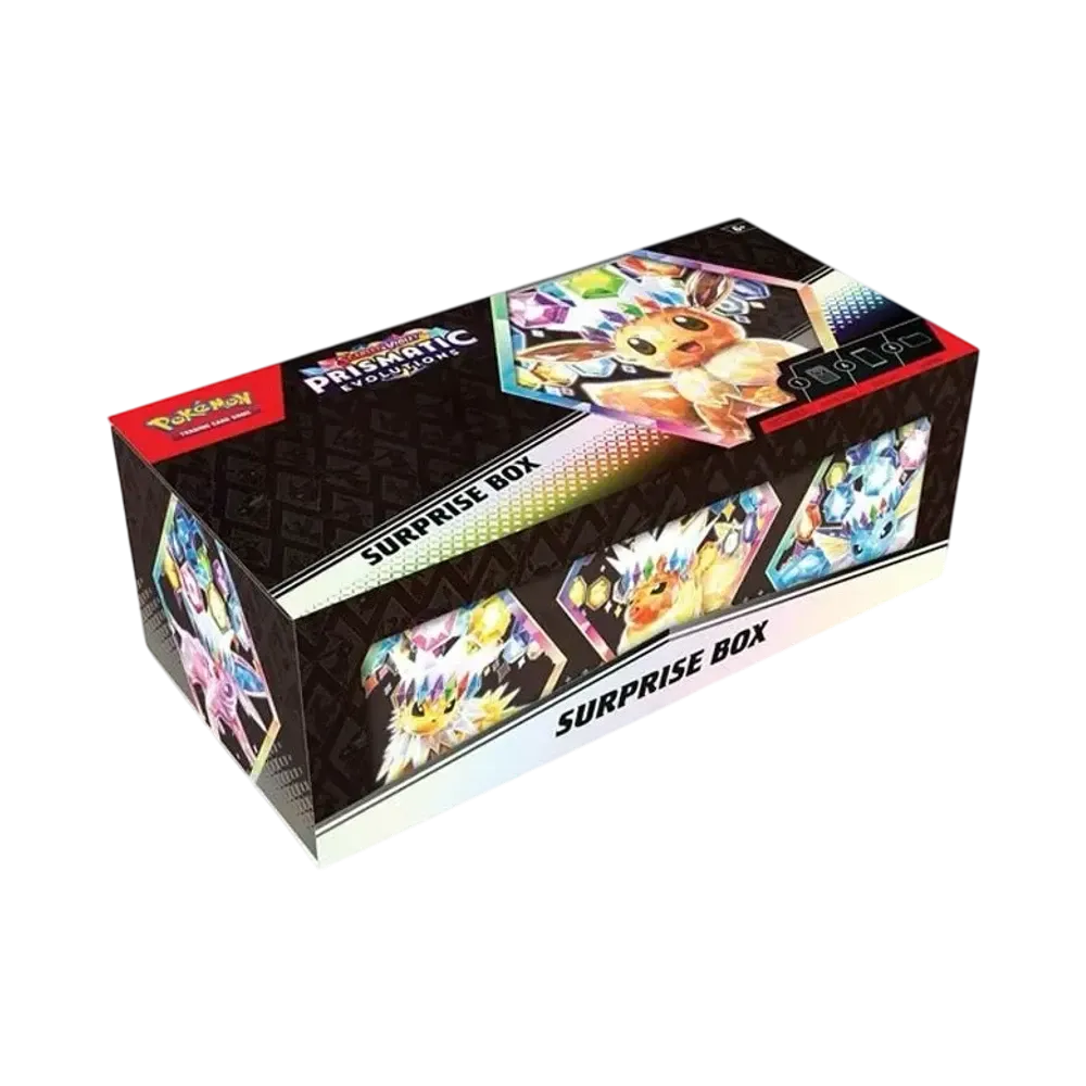 【For pricing, please contact us via Instagram DM】 SV8a Pokémon TCG (English Version)Scarlet & Violet Prismatic Evolutions Surprise Box