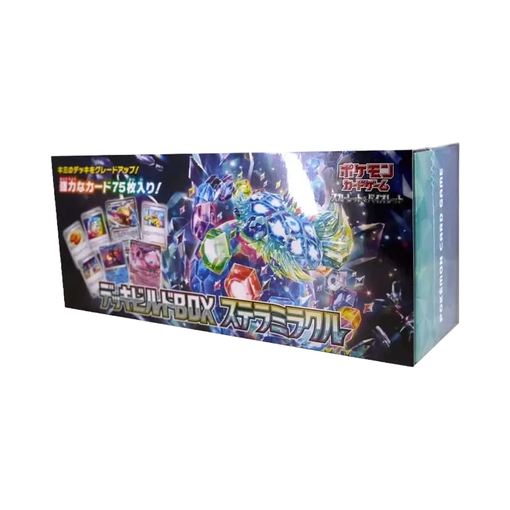 【For pricing, please contact us via Instagram DM】 SVK Pokémon TCG: Scarlet & Violet Deck Build Box"Stellar Miracle"
