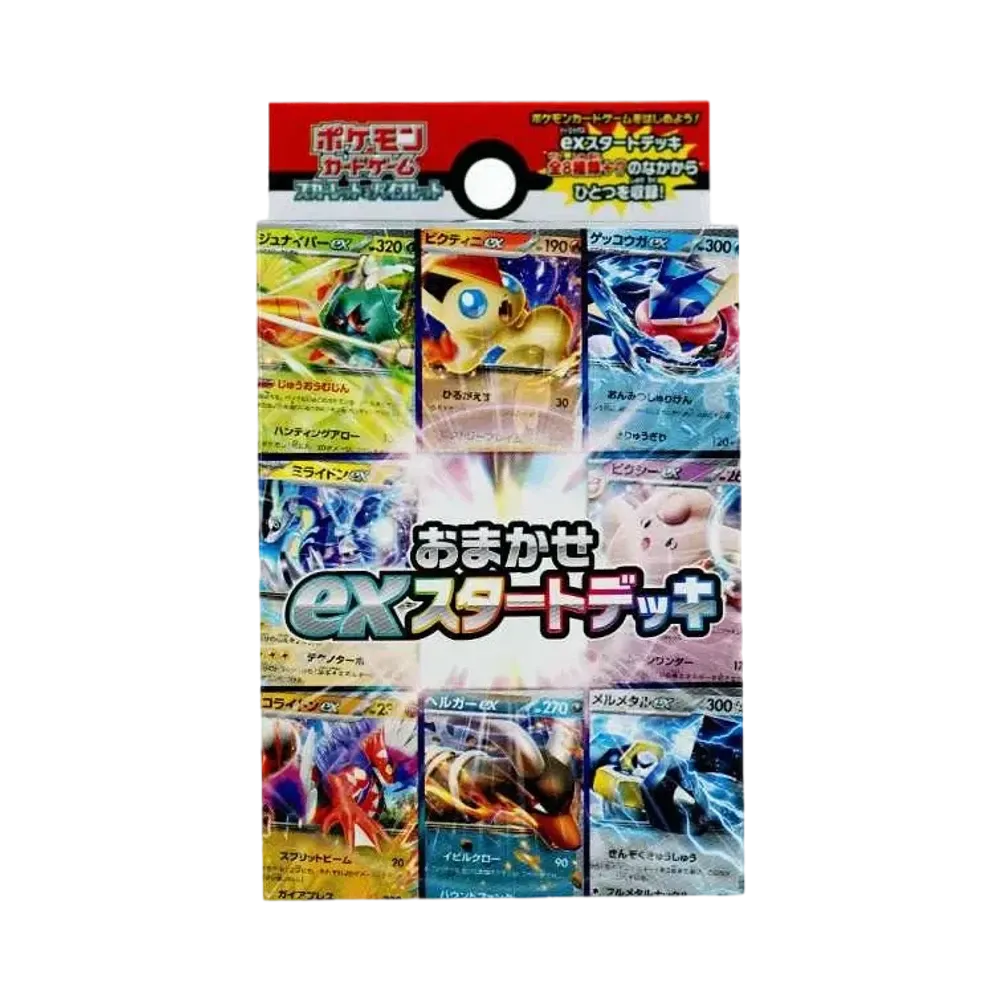 【For pricing, please contact us via Instagram DM】 SVD Pokémon TCG: Scarlet & Violet RandomexStart Deck