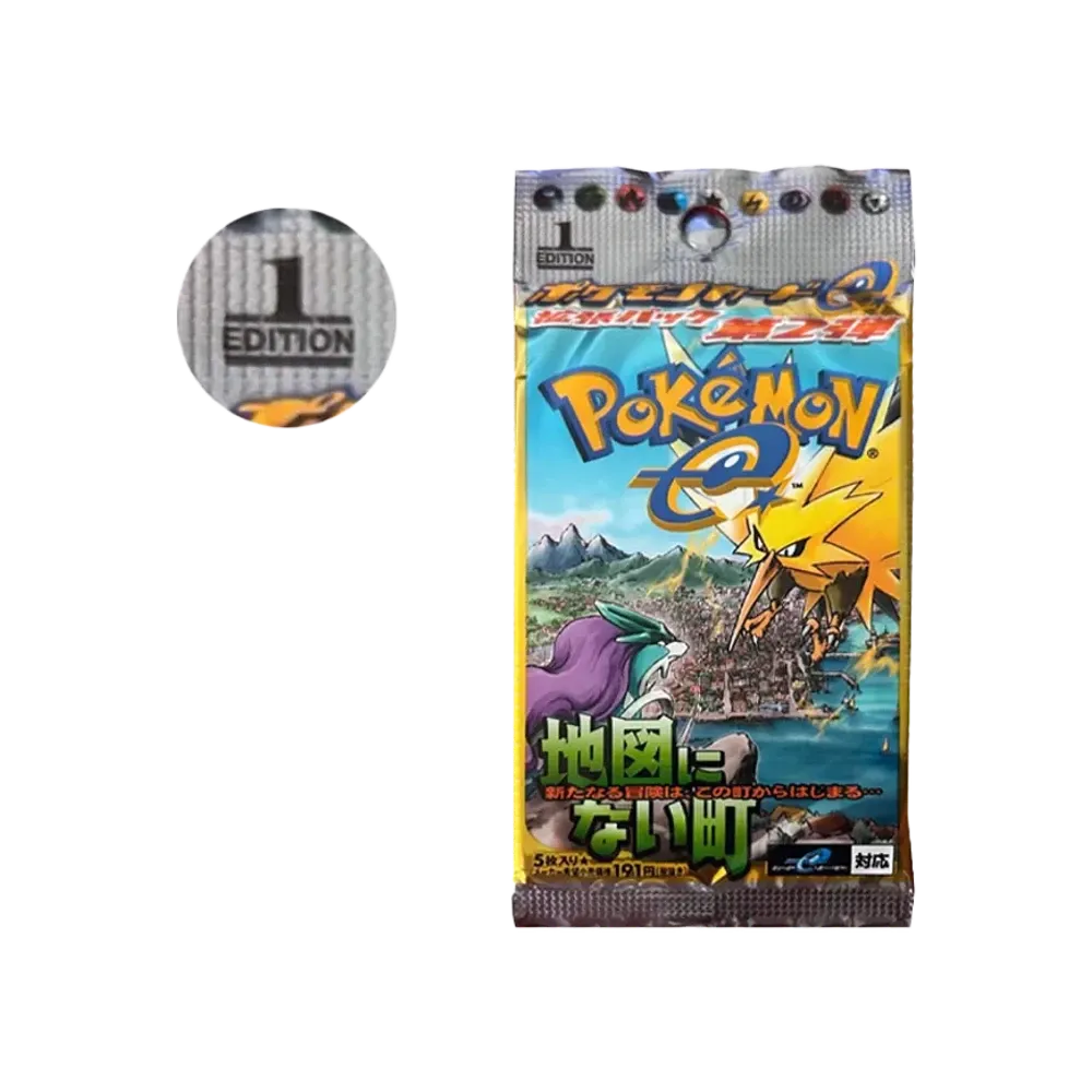【e2】 Pokémon Card e0Series Espansione Vol. 2 La città senza nome 1ED Pack
