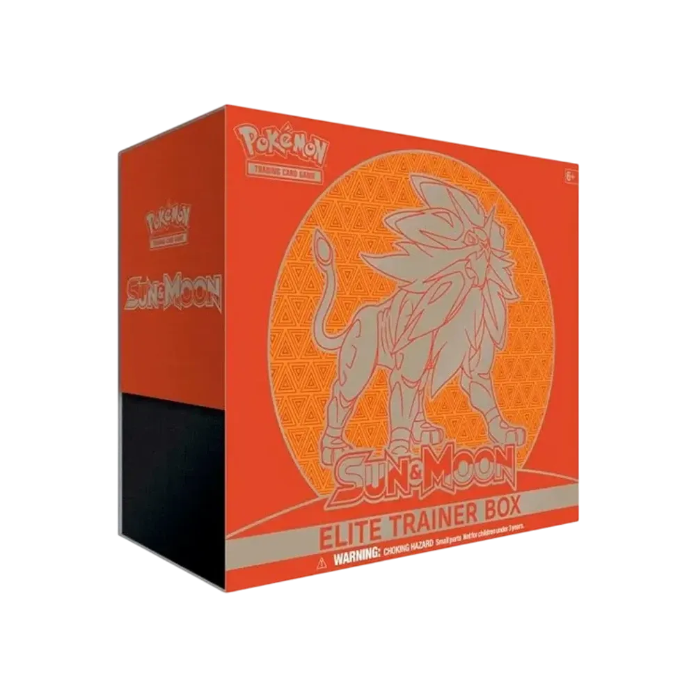 【For pricing, please contact us via Instagram DM】 SM Pokémon TCG (English Version)Sun & Moon Elite Trainer Box (Solgaleo)