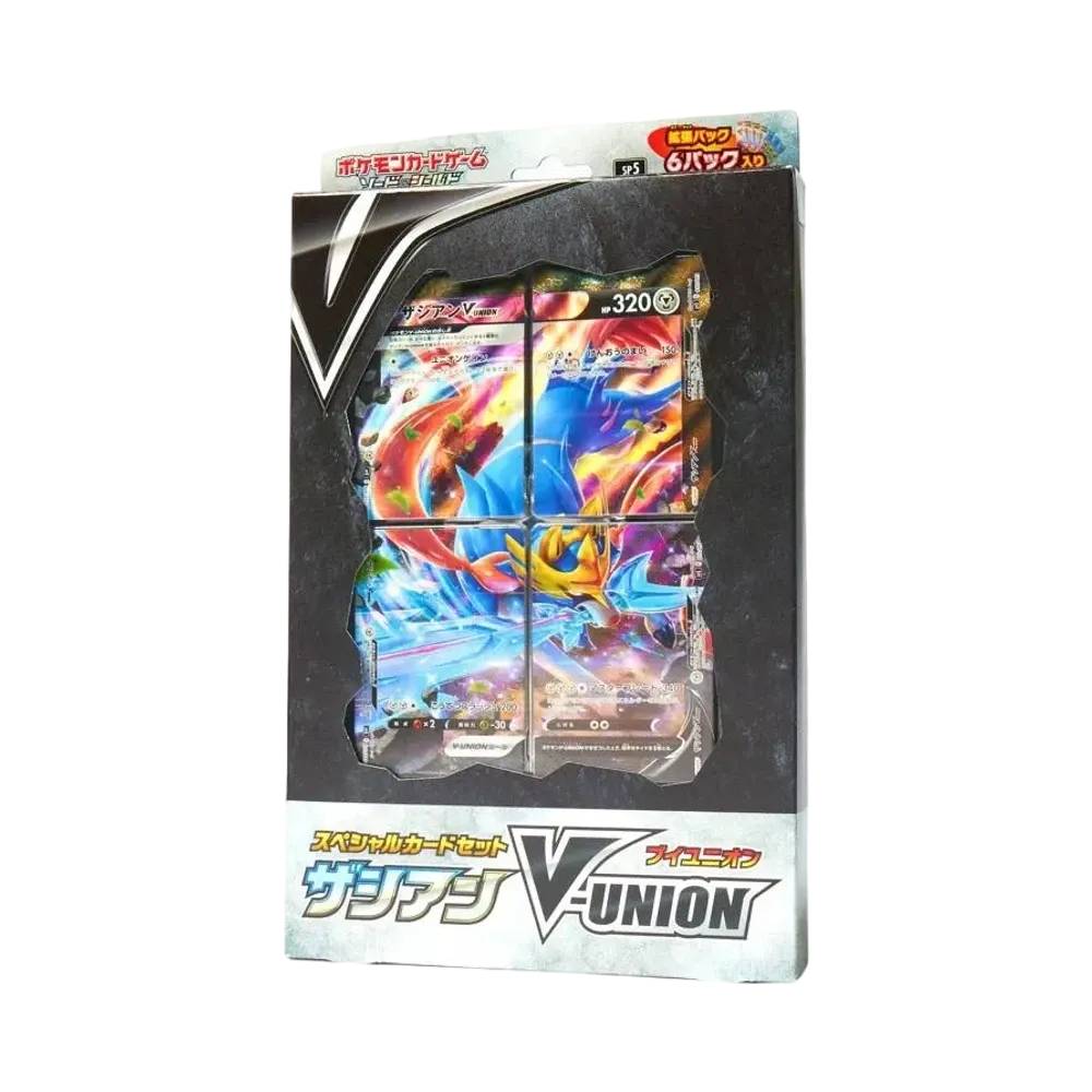 【For pricing, please contact us via Instagram DM】 Pokémon TCG: Sword & Shield Special Card Set Zacian V-UNION