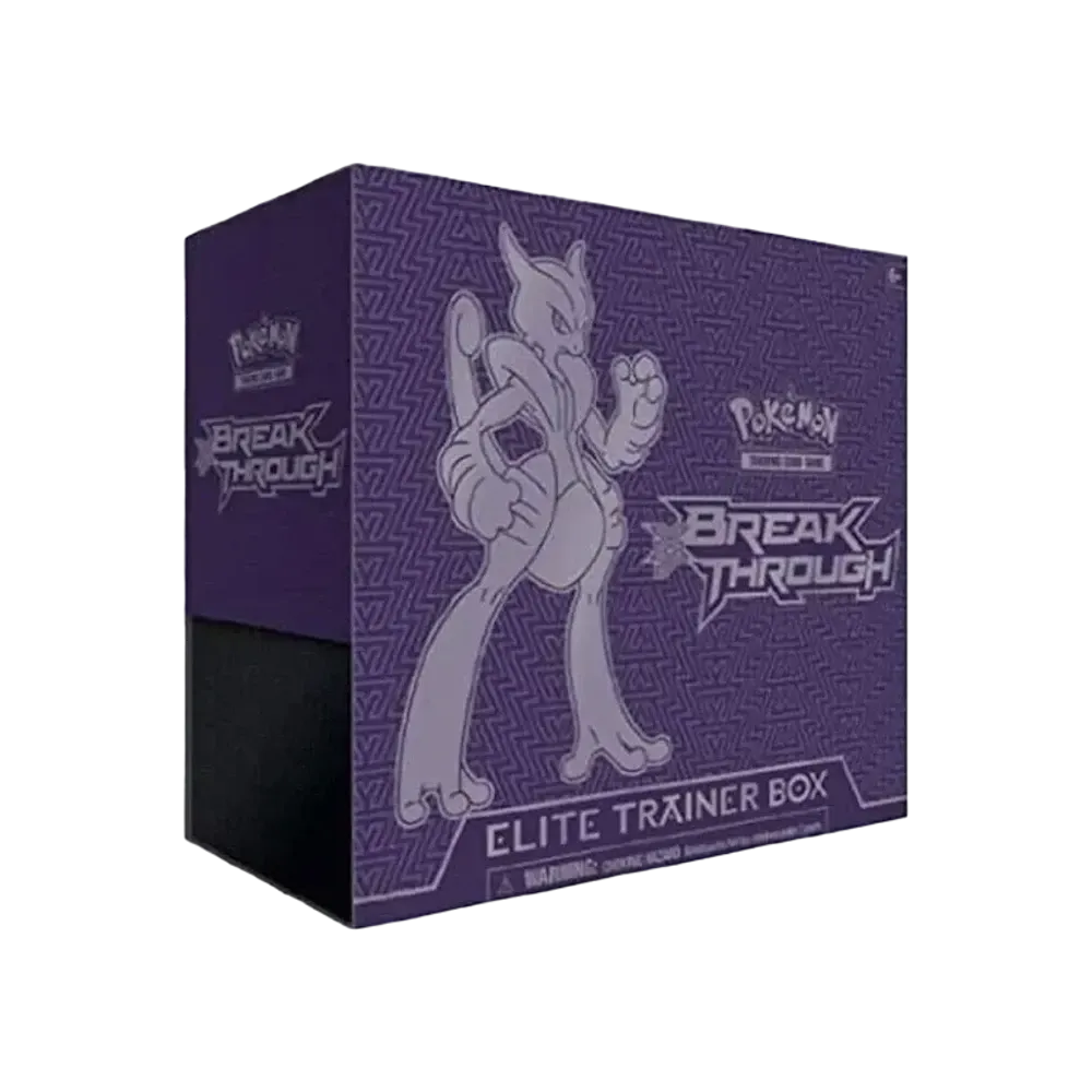 【For pricing, please contact us via Instagram DM】 BMX Pokémon TCG (English Version) X&Y BREAKthrough MewtwoX Elite Trainer Box