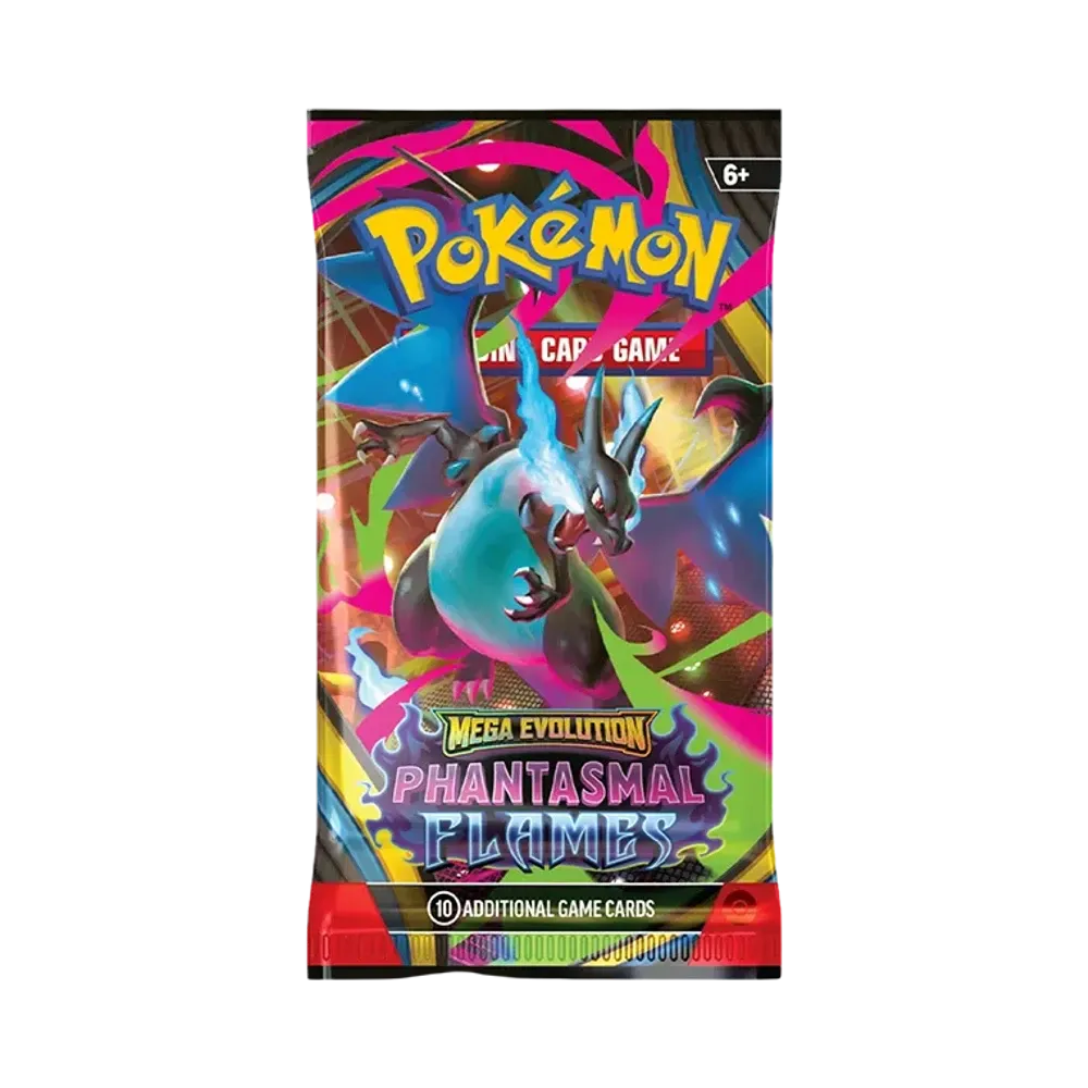 【PFL0BD】 Pokémon TCG (English Version) Mega Evolution Phantasmal Flames Pack