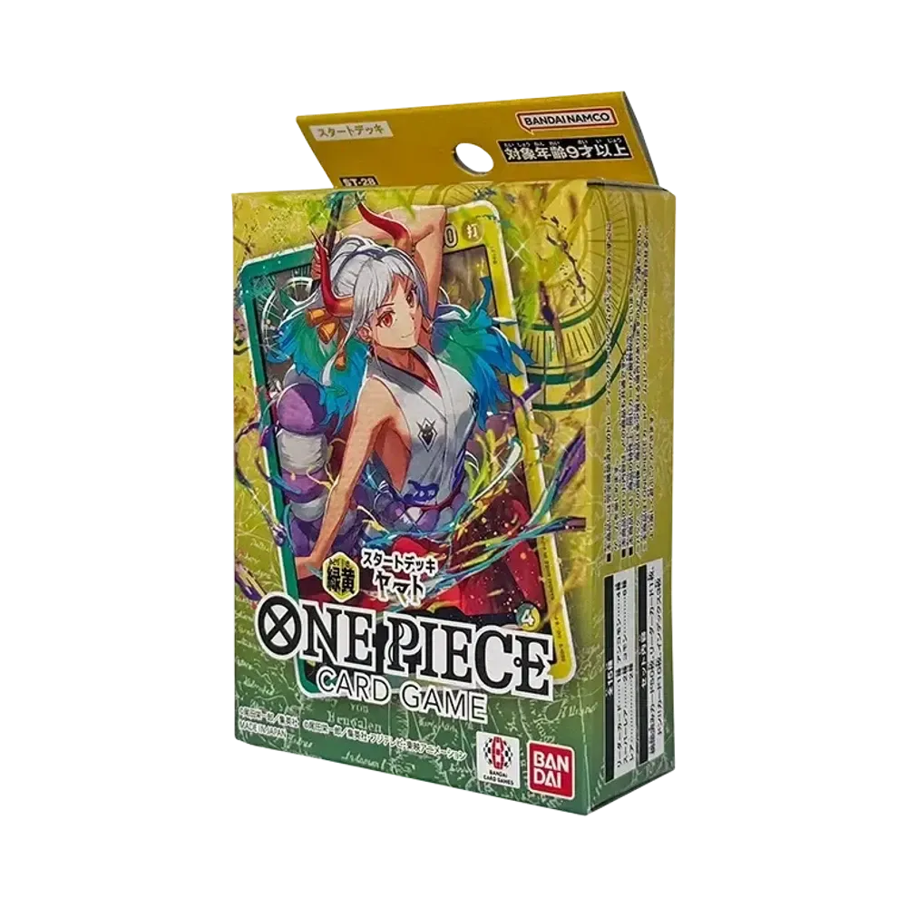 【For pricing, please contact us via Instagram DM】 ST-28 ONE PIECE Card Game Starter Deck"Green/Yellow Yamato"