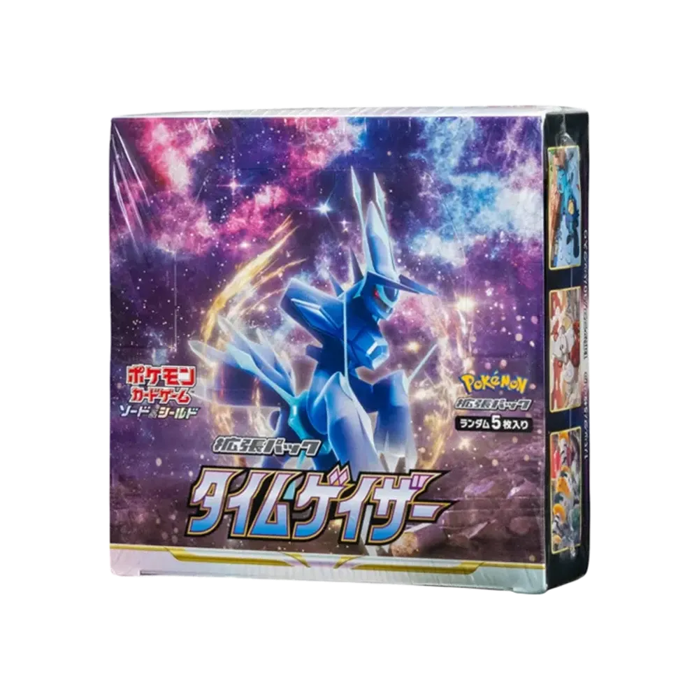 【For pricing, please contact us via Instagram DM】 Pokémon TCG: Sword & Shield Expansion Pack Time Gazer Box
