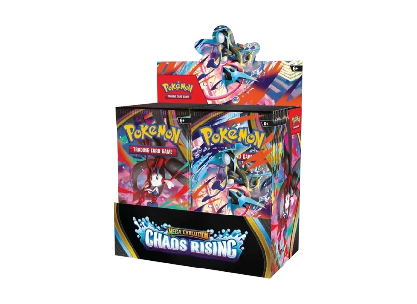 Pokémon Trading Card Game MEGA (English version) Mega Evolution "Chaos Rising Display Box" Box pkmn0tcg0en0CRI0DPB