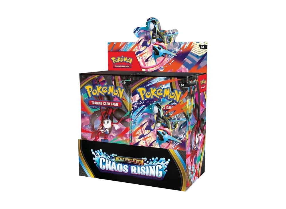 Pokemon Card Game MEGA English Version Mega Evolution "Chaos Rising Display Box "Box en-CRI-DPB
