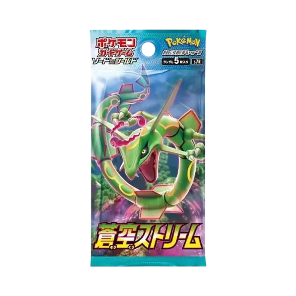 【S7R】 Pokémon TCG: Schwert & Schild Erweiterungspaket Blauer Himmelsstrom-Paket