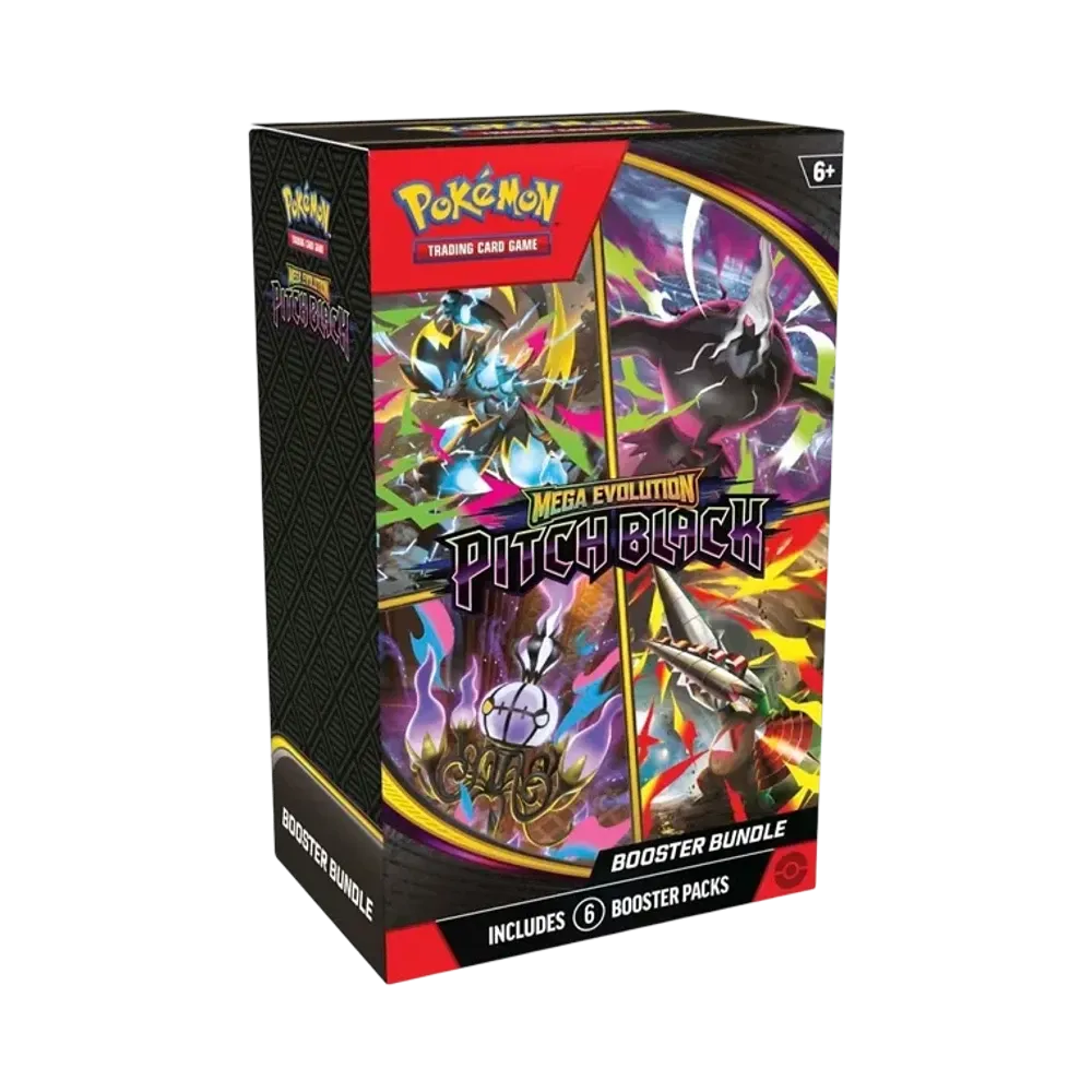 【PBL0DPB】 Pokémon TCG: Mega Evolution (Versione Inglese) Pitch Black Booster Bundle