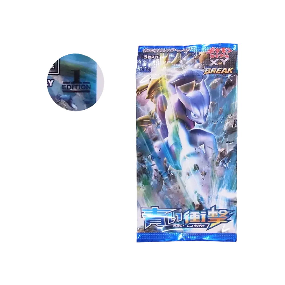【XY80B】 Pokémon TCG: Espansione XY Blue Impact, 1 bustina 1ED