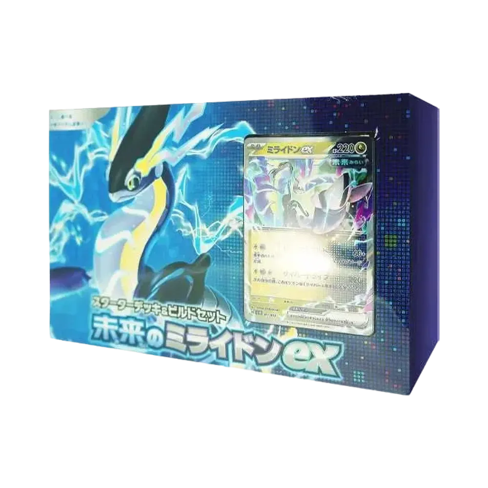 【For pricing, please contact us via Instagram DM】 SVHM Pokémon TCG: Scarlet & Violet Starter Deck & Build Set Future Miraidonex
