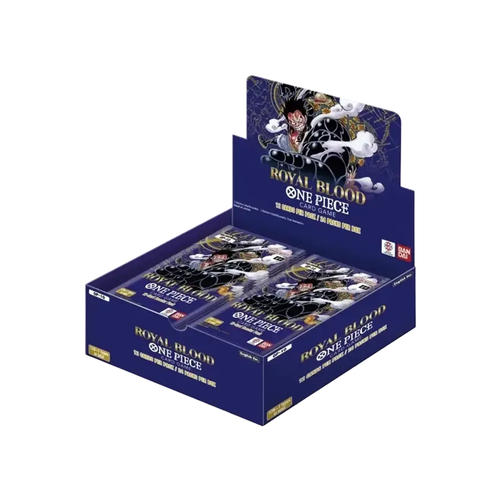 【For pricing, please contact us via Instagram DM】 OP-10 ONE PIECE Card Game English Version Booster Pack"Royal Blood"Box
