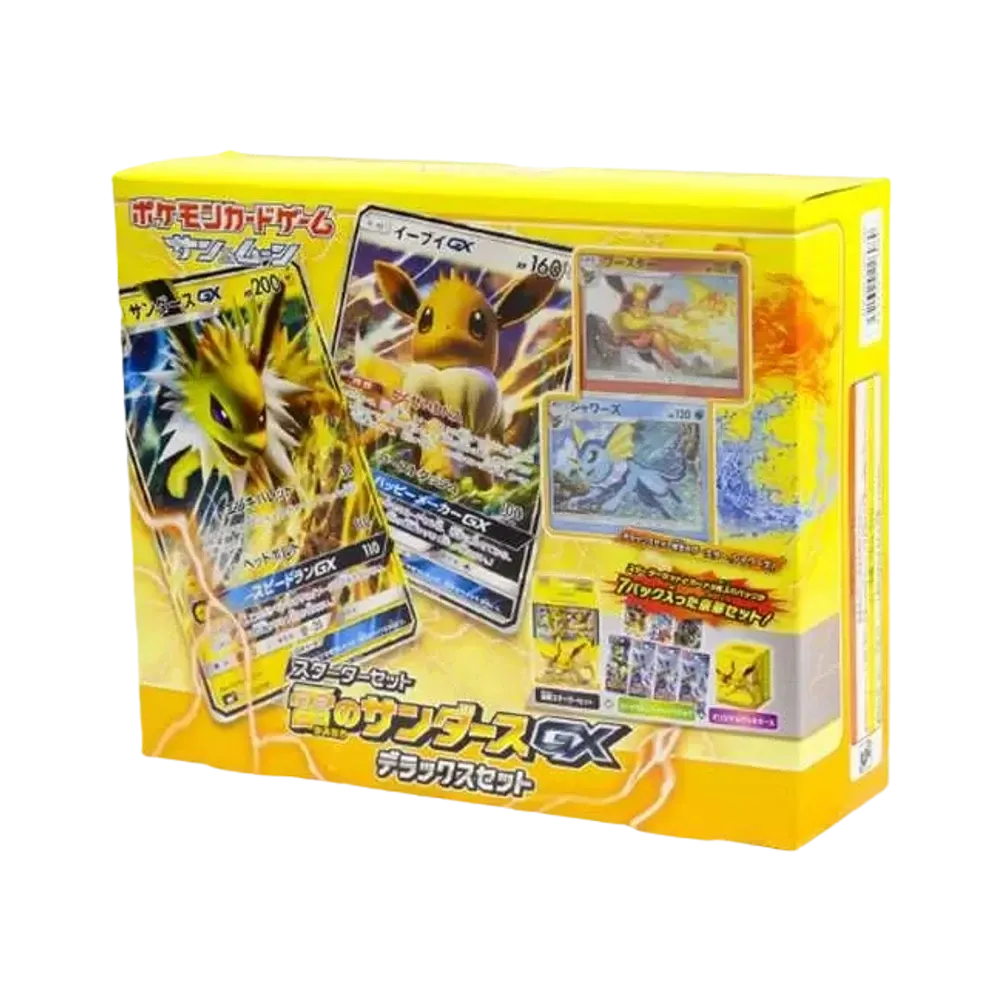 Pokémon-Sammelkartenspiel: Sonne & Mond Starterset – Deluxe-Set mit Blitz-Bisasam-GX