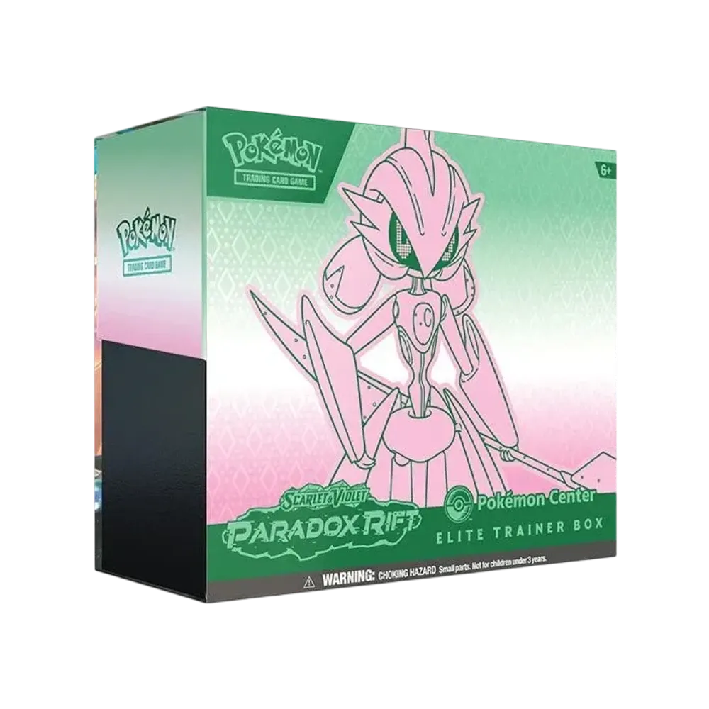 【For pricing, please contact us via Instagram DM】 PAR Pokémon TCG (English Version)Scarlet & Violet Paradox Rift Pokémon Center Elite Trainer Box (Iron Valiant)