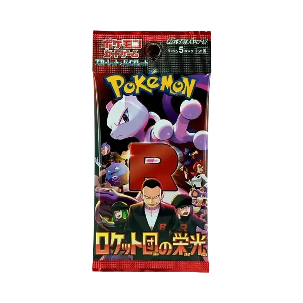【SV10】 Pokémon TCG: Scarlet & Violet Expansion Pack The Glory of Team Rocket Pack